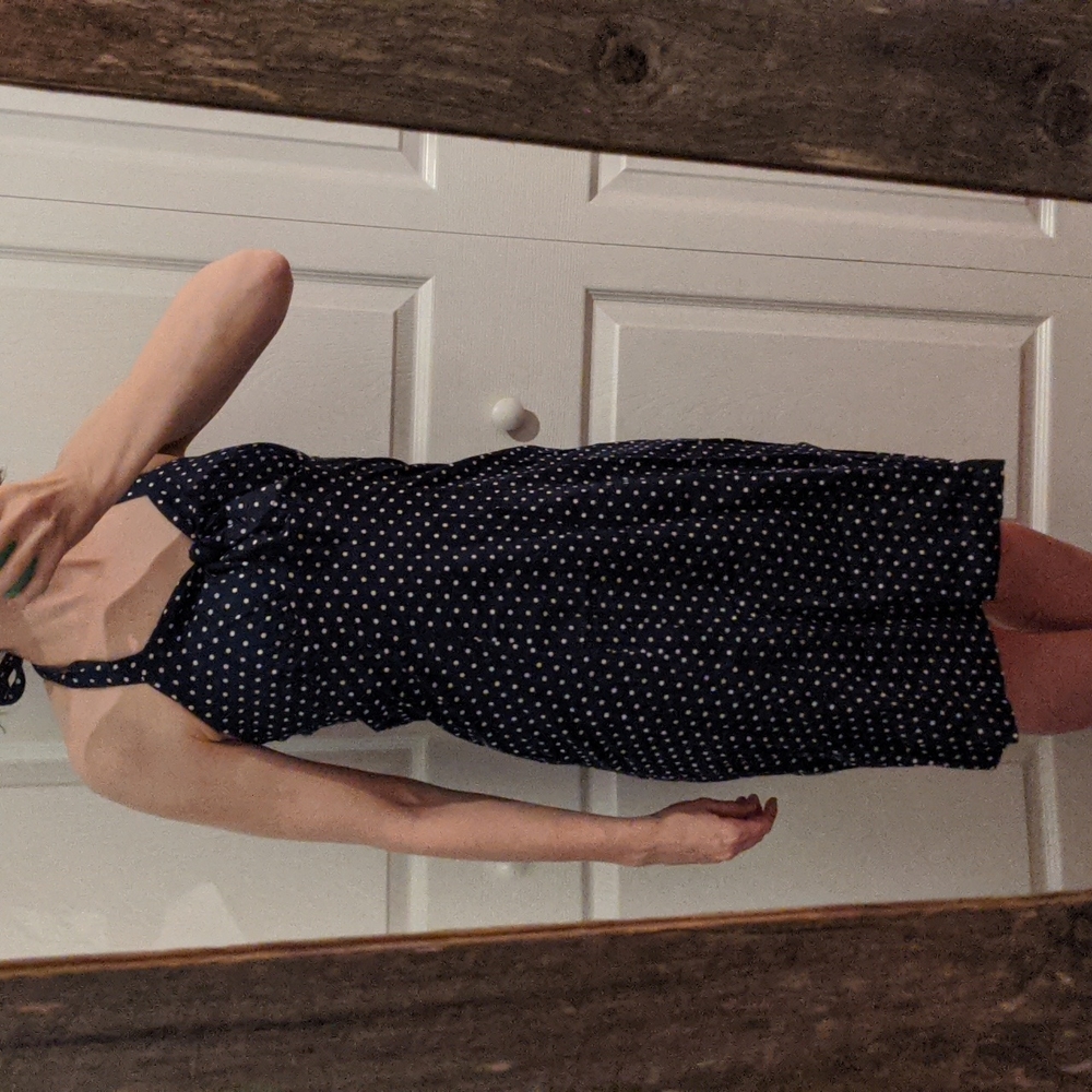 FREE WITH PURCHASE pin-up style halter dress